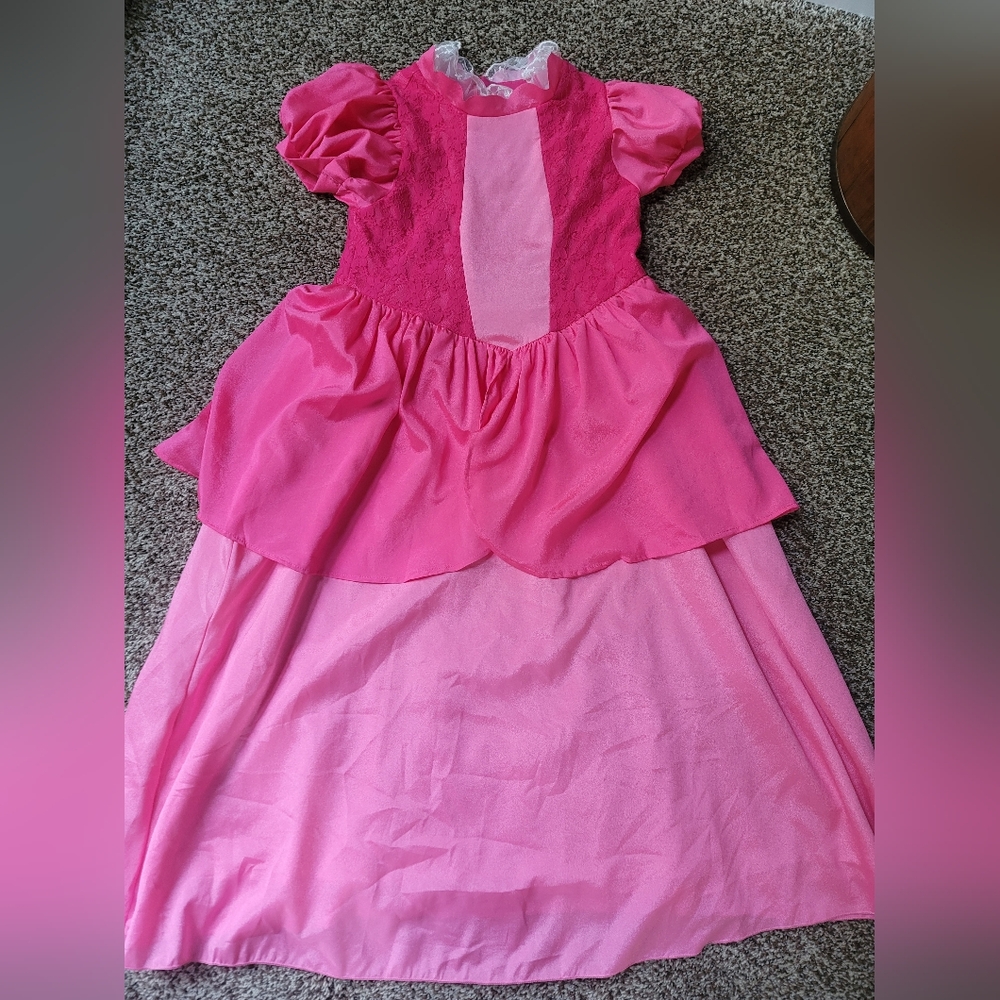 Princess Peach Dress Costume